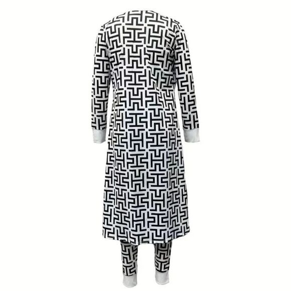 Ladies 3pc printed outfit sz XXL - Picture 4 of 6